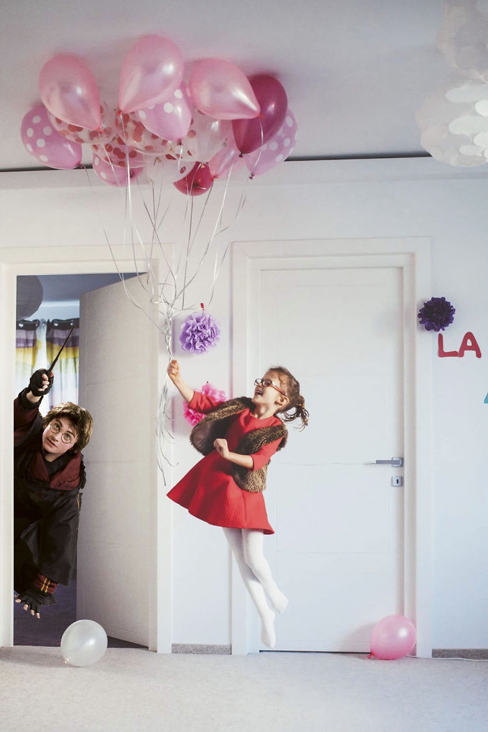 Harry Brought Some Magic To This Birthday Party