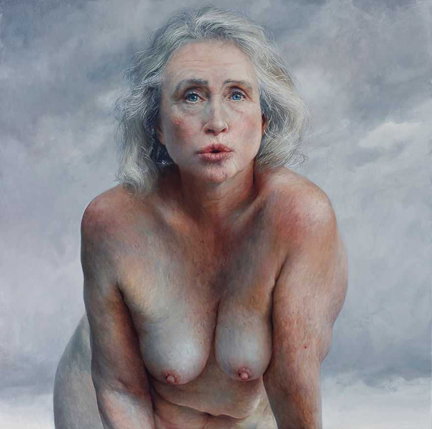 Imperfect Nude Portrait Paintings.