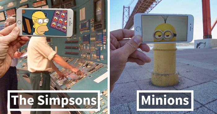 I Insert Movie Scenes Into Real Life Situations Using My iPhone