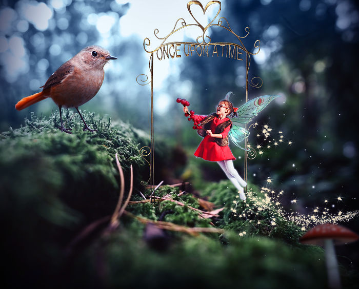 Little Fairy In Wonderland