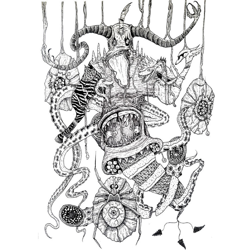 My Own Hand-drawn Custom Tattoo Designs