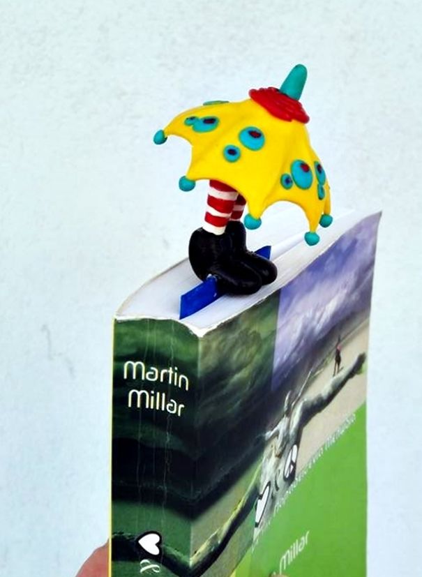 I Create Funny Handmade Bookmarks From Polymer Clay I Create Funny Handmade Bookmarks From Polymer Clay
