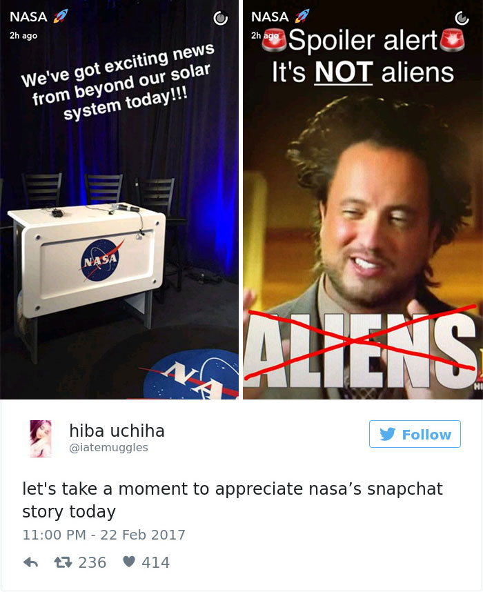 Reactions To Nasa