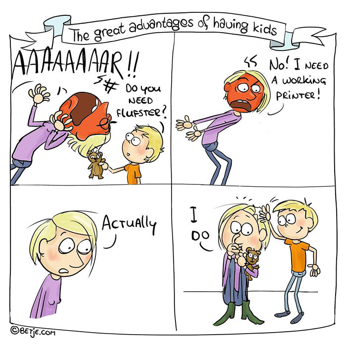 Parenting Comics