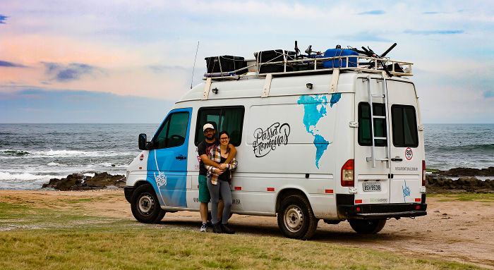 We Transformed A Military Police Car Into A Home On Wheels So That We Could Travel The World While Working We Transformed A Military Police Car Into A Home On Wheels So That We Could Travel The World While Working