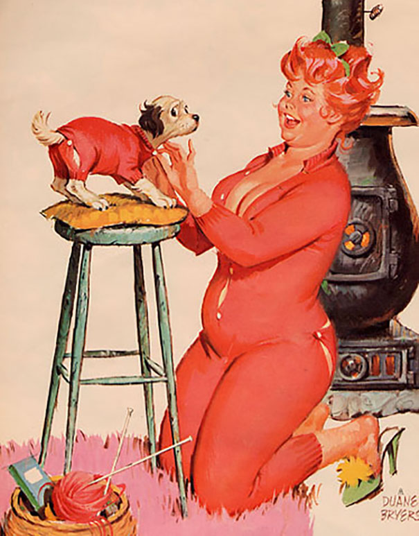 160 Sexy Illustrations Of Hilda: The Forgotten Plus-Size Pin-Up Girl From T...