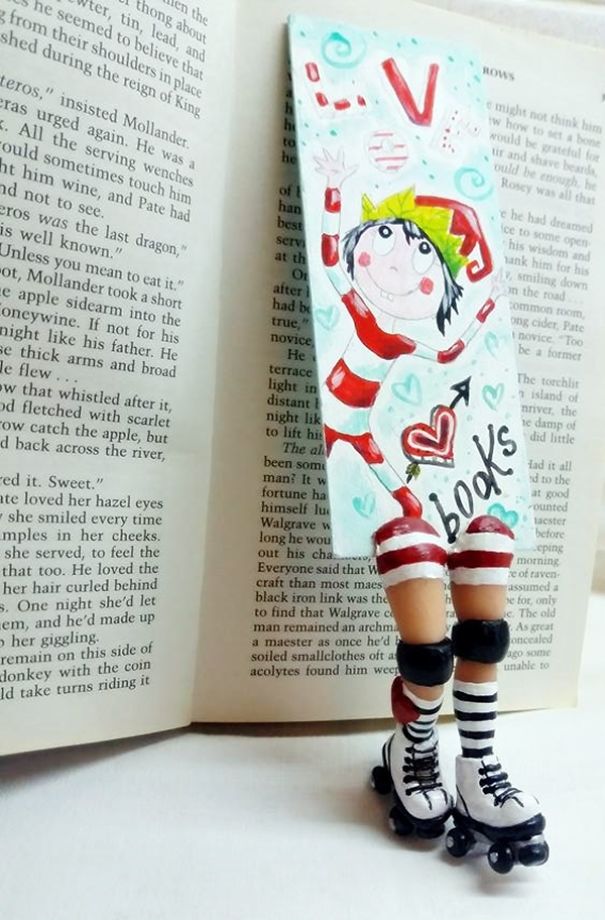 I Create Funny Handmade Bookmarks From Polymer Clay I Create Funny Handmade Bookmarks From Polymer Clay