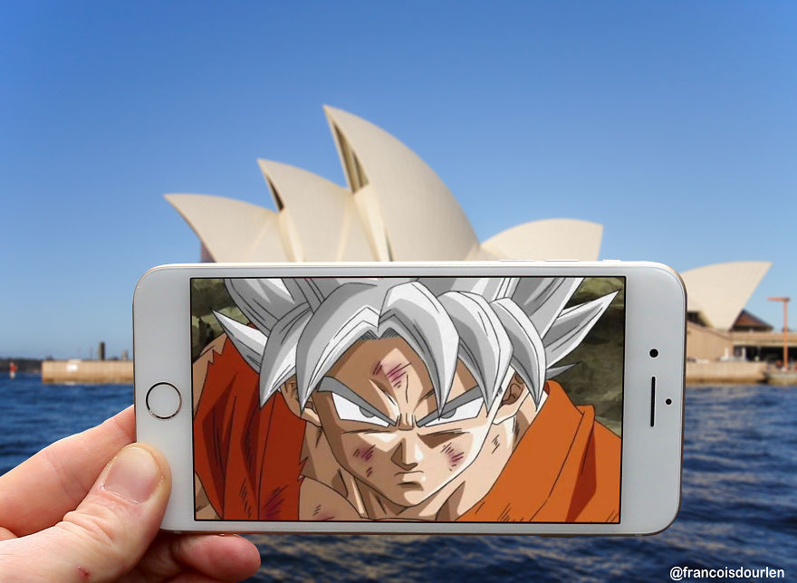 I Insert Iconic Characters Into Real Life Situations Using My Iphone