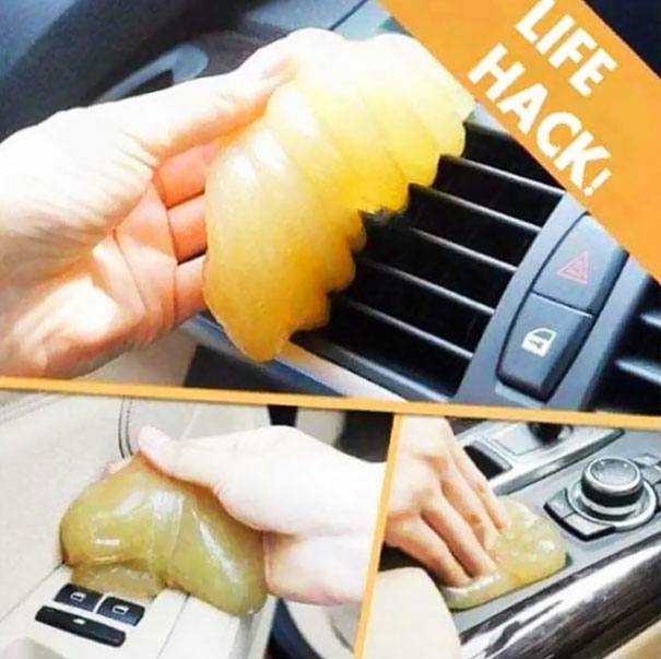 Use A Raw Chicken Breast To Pick Up Crumbs And Dust From Hard To Reach Areas