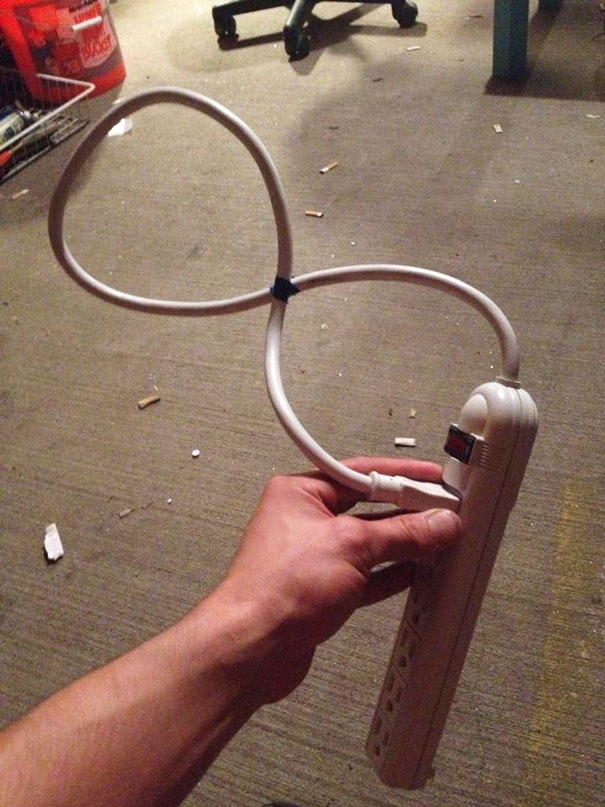 Plug A Surge Protector Into Itself For Infinite Power