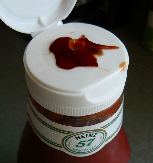 Collect The Gummy Catsup Gaskets That Form Around The Top Of The Lid And Put Them In School Lunches As A Healthy Alternative To Sugary Fruit Snacks. Plus They're Loaded With Vitamin C