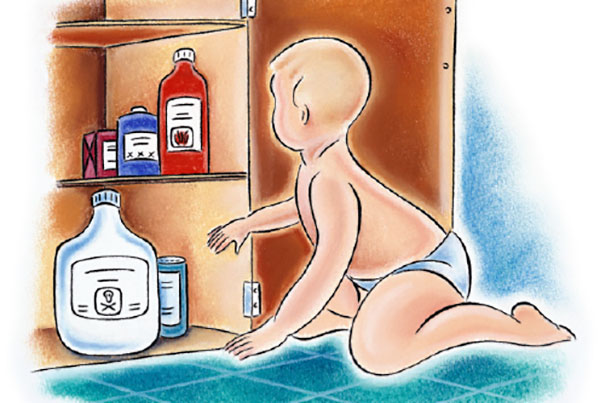 Keep Cleaning Supplies And Other Useful Household Items On The Bottom Shelves So You Can Ask A Small Child To Get It For You In A Pinch