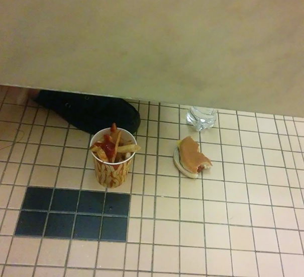 Combine Bathroom Breaks And Lunch Breaks To Maximise Time Efficiency