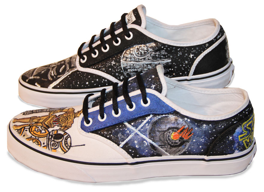 I Spend Up To 12 Hours Painting On Shoes