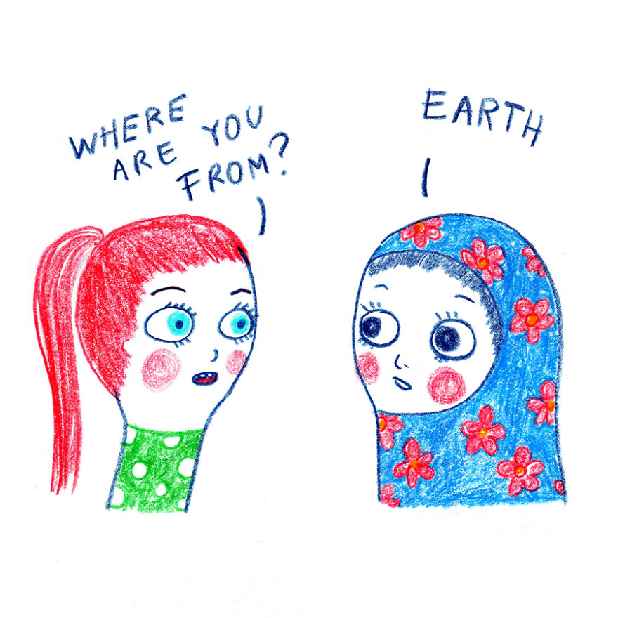 Mexican Artist Creates Cartoons For Peace All The Way From Her New Country, Canada