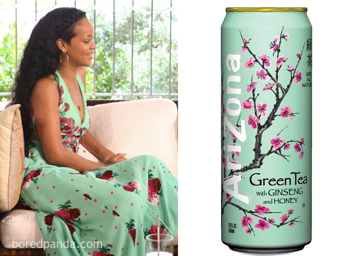 Rihanna Or An Ice Tea Can?