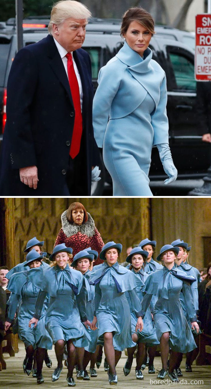 Melania Trump Or Beauxbatons College Girls?