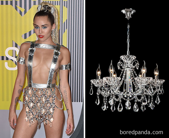 Miley Cyrus Or A Сhandelier?