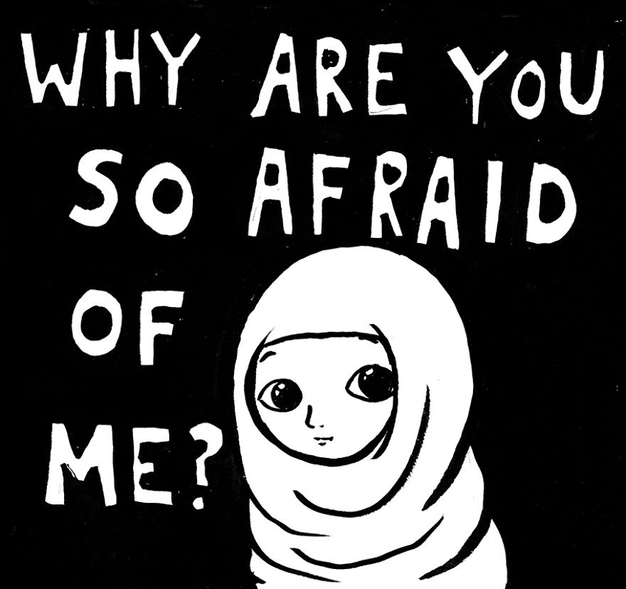 Mexican Artist Creates Cartoons For Peace All The Way From Her New Country, Canada