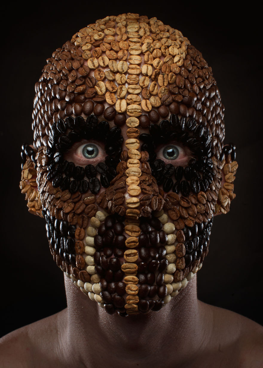 World Class Chef Serves Dishes On His Face To Prove A Point