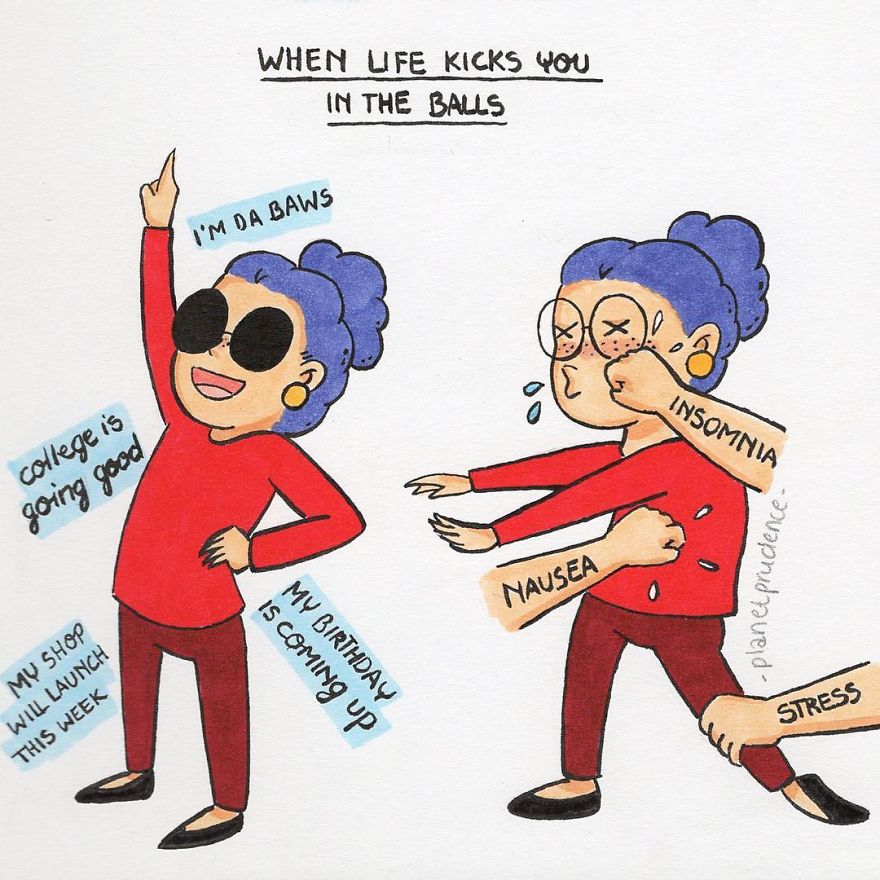 10+ Relatable Comics Showing The Problems And Daily Struggles Of A Woman.