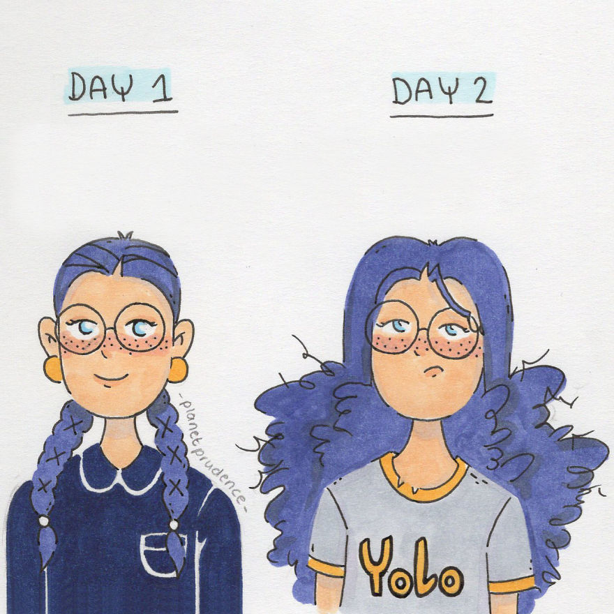 10+ Relatable Comics Showing The Problems And Daily Struggles Of A Woman.