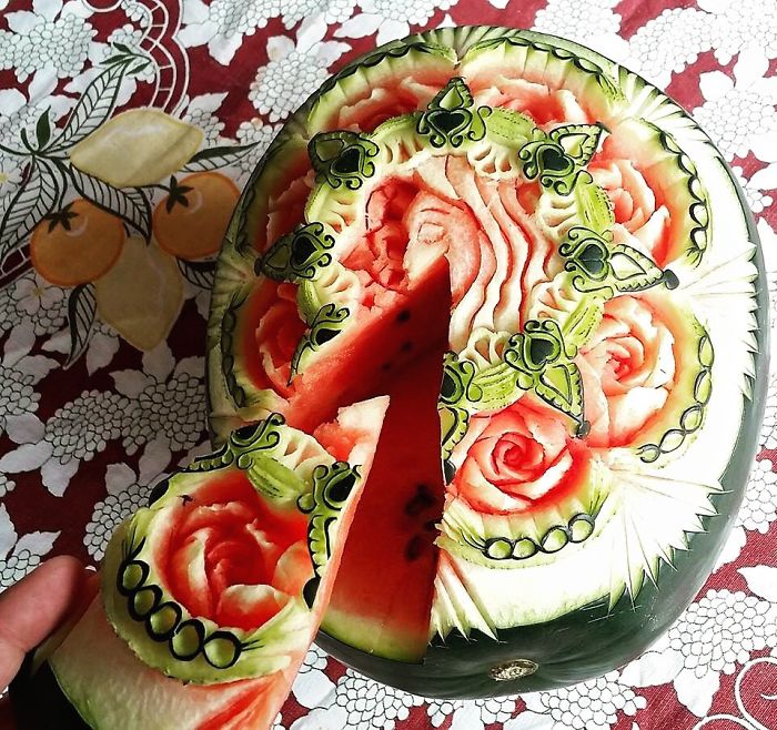 Watermelon Carvings