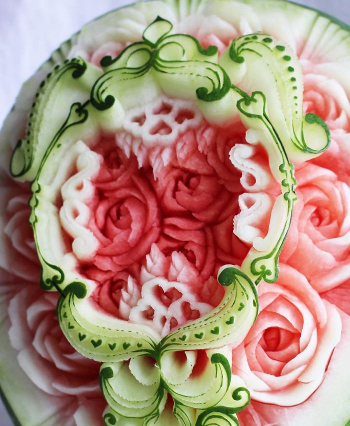 Watermelon Carvings