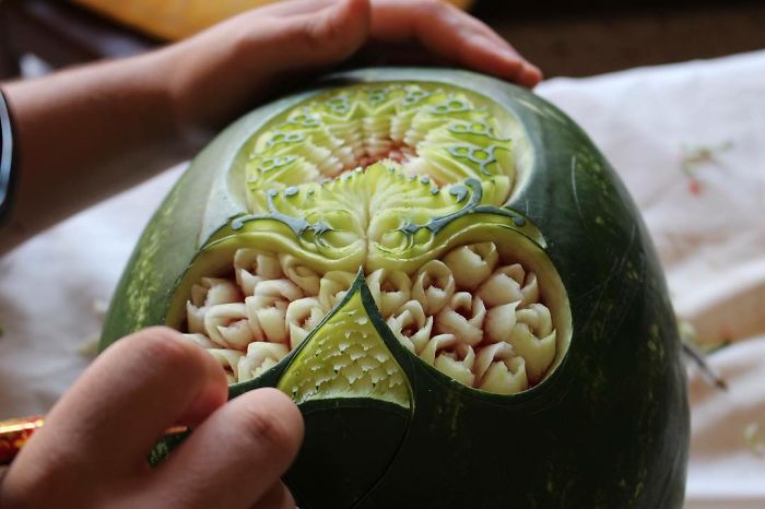 Watermelon Carvings