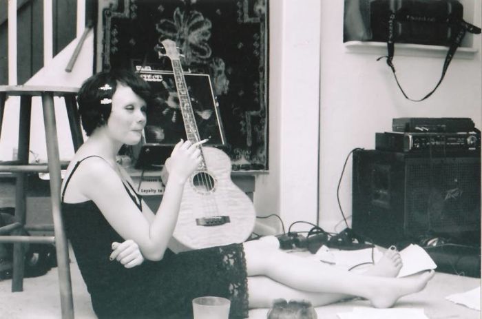 Years Of Black Hair Dye, Tons Of Black Eyeliner, And Drifting.