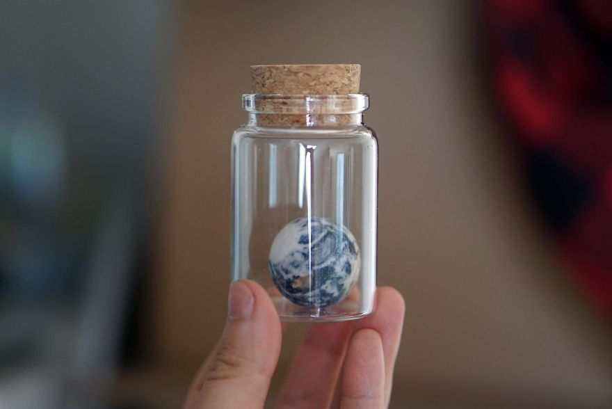 Earth In A Bottle