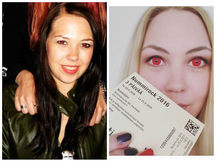 Contact Lenses 10 Years Ago... And This Year, I'll Probably Never Grow Too Old For This.