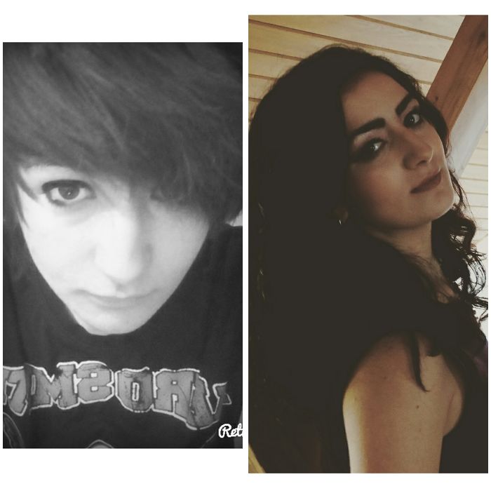 About 3 Years Ago Vs. Now...