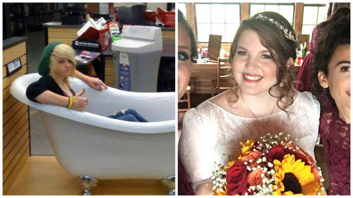 15 Year Old Little Punk To A 22 Year Old Married Woman Who Likes To Knit And Bake.