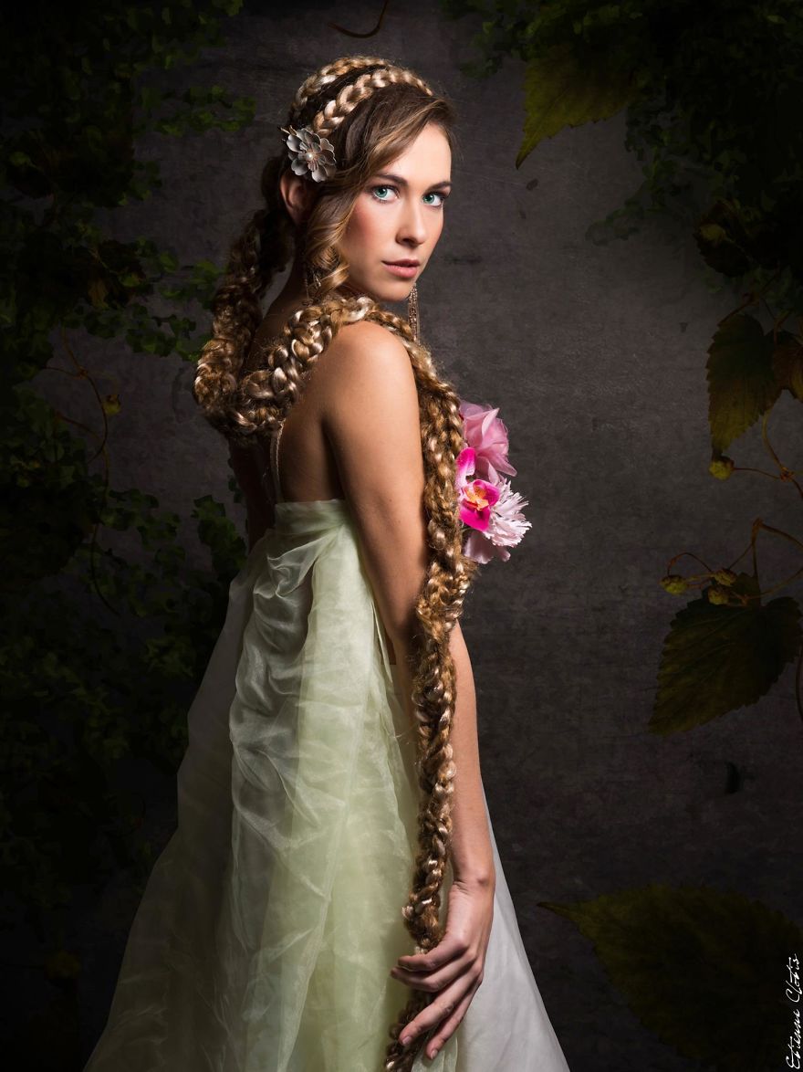 I Put Disney Princesses Somewhere Between Their World And Ours