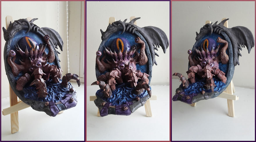 17 Hearthstone Sculptures Turned In To Relief Sculptures
