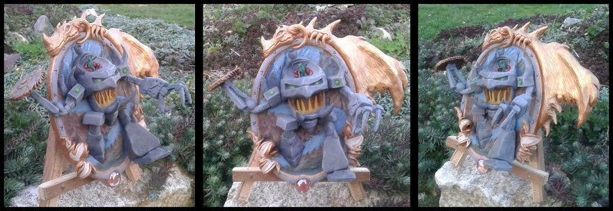 17 Hearthstone Sculptures Turned In To Relief Sculptures 17 Hearthstone Sculptures Turned In To Relief Sculptures