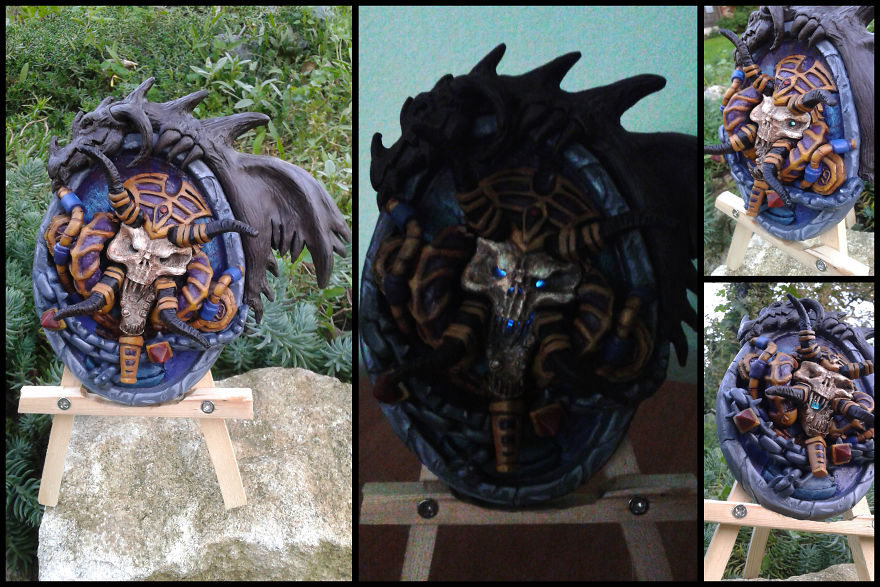 17 Hearthstone Sculptures Turned In To Relief Sculptures 17 Hearthstone Sculptures Turned In To Relief Sculptures