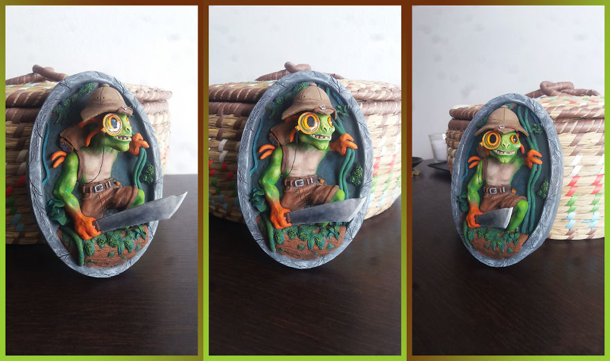 17 Hearthstone Sculptures Turned In To Relief Sculptures