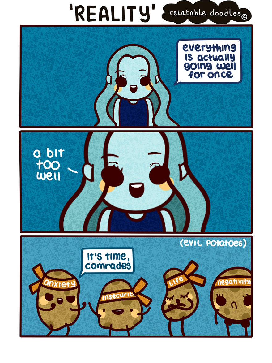 I Draw Comics That People Can Relate To