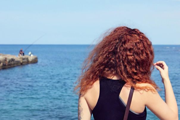 I Turn My Back To The Camera When I See Something Beautiful