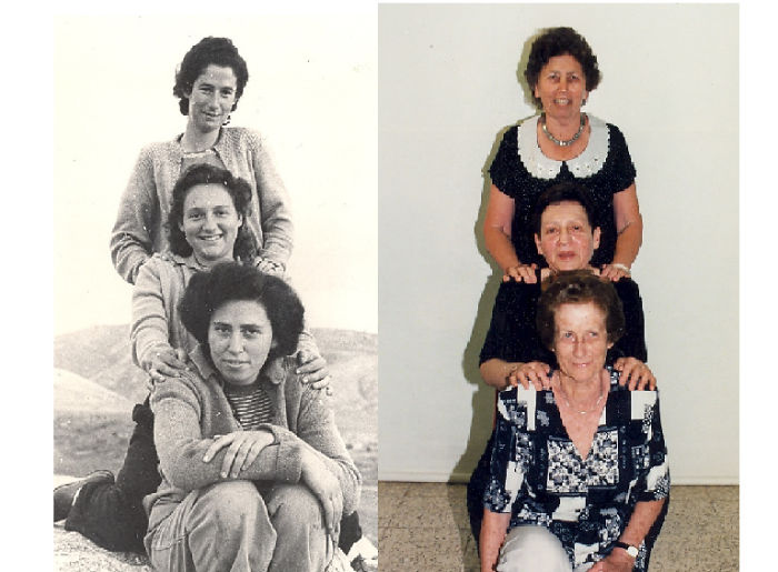 My Grandmother And Her Friends: At Their 20's And 80's