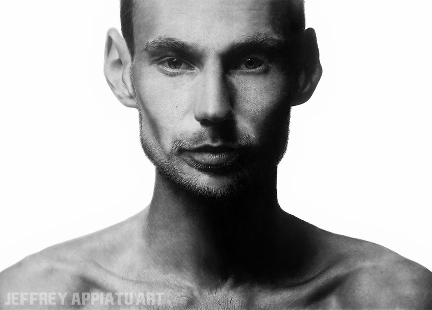 I Make Realistic Charcoal And Graphite Drawings