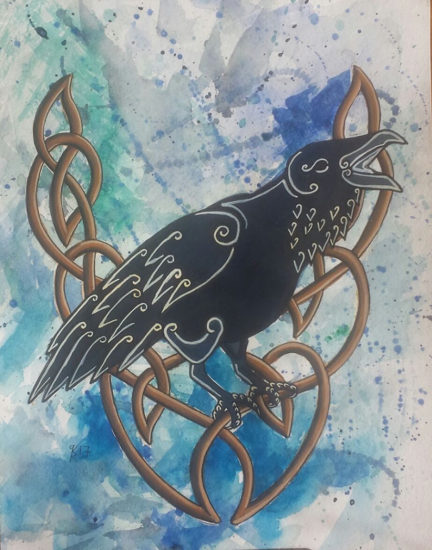 Celtic Raven