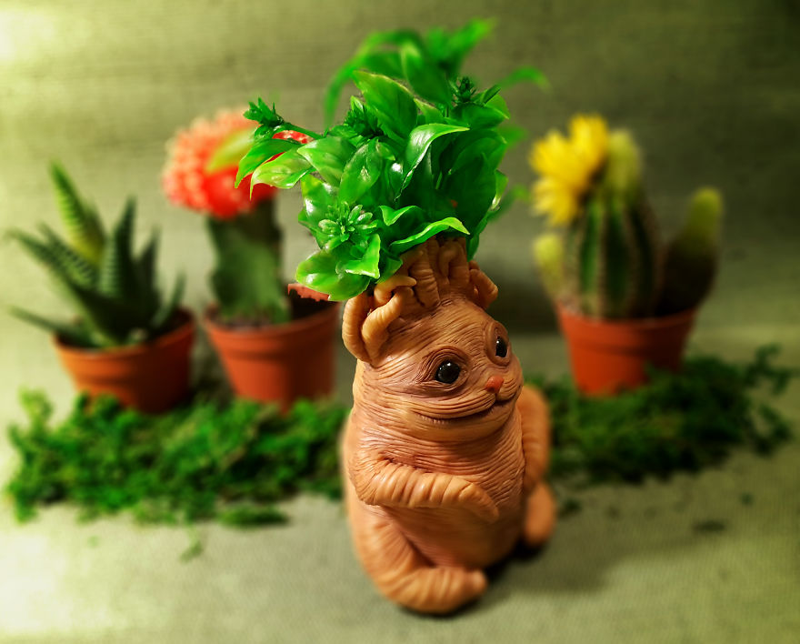 We Create Mandrake Root Dolls From The Movie “Harry Potter” We Create Mandrake Root Dolls From The Movie “Harry Potter”