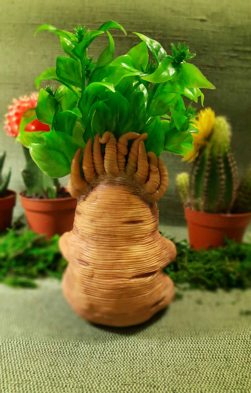 We Create Mandrake Root Dolls From The Movie &ldquo;Harry Potter&rdquo;