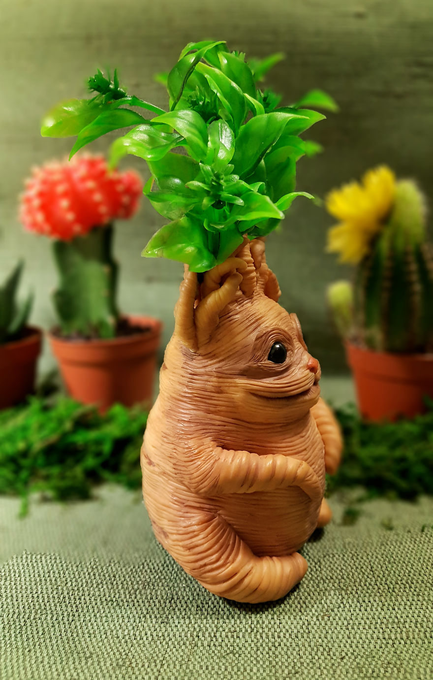 We Create Mandrake Root Dolls From The Movie “Harry Potter” We Create Mandrake Root Dolls From The Movie “Harry Potter”