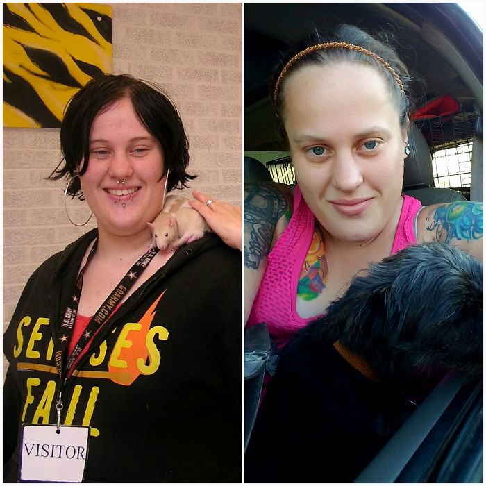 Me At 15, Thinking I'm The Coolest Thing On Earth And Me At 24. Went From Listening To The Classic Emo Music, But Now I'm A Huge Fan Of Indie Rap! Who Would've Thought?