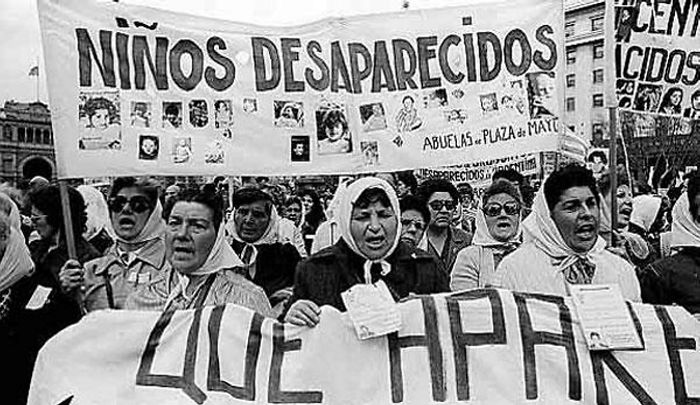 The Mothers Of The Plaza De Mayo. The Association Of Argentine Mothers Whose Children Were "disappeared" During The State Terrorism Of The Military Dictatorship, Between 1976 And 1983.
