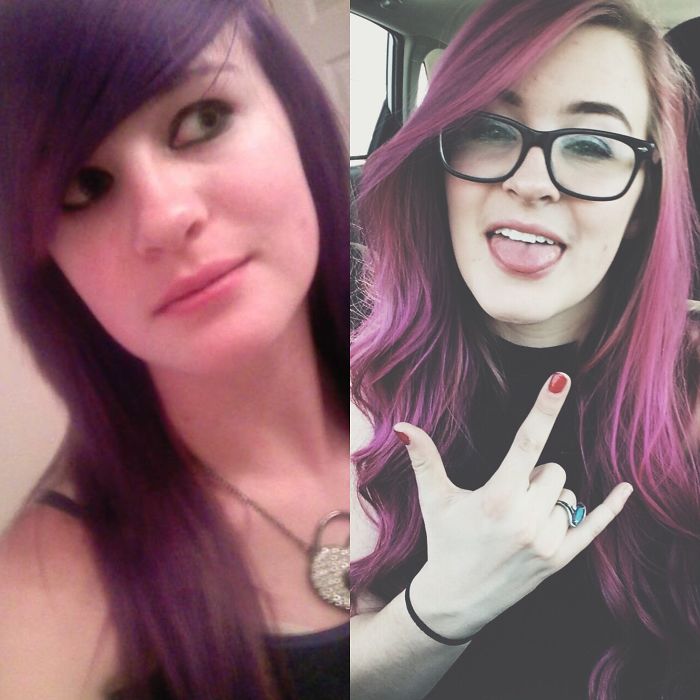 Wore Two Much Eyeliner, Bought All My Clothes From Hot Topic, And Thought You Were Doing It Wrong If You Weren’t Wearing Hello Kitty. Still Have The Same Music Taste And Still Dye My Hair Weird Colors, But Now I’m 19 And Working On Getting My Bachelors Degree In Theatre Arts.